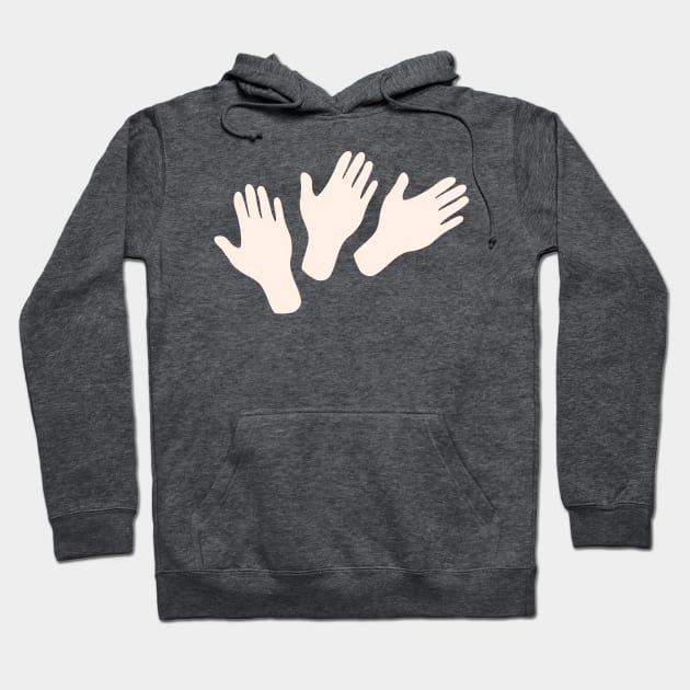 Waving hands Hoodie by XOOXOO